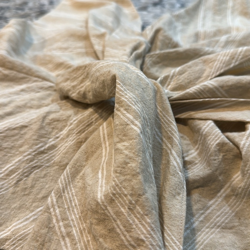 Zara Cream Sleeveless Wrap Blouse - Picture 7 of 14